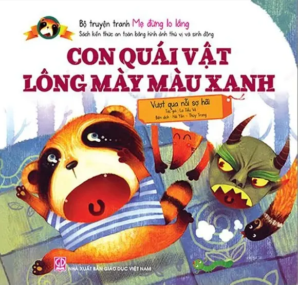Con quái vật lông mày màu xanh