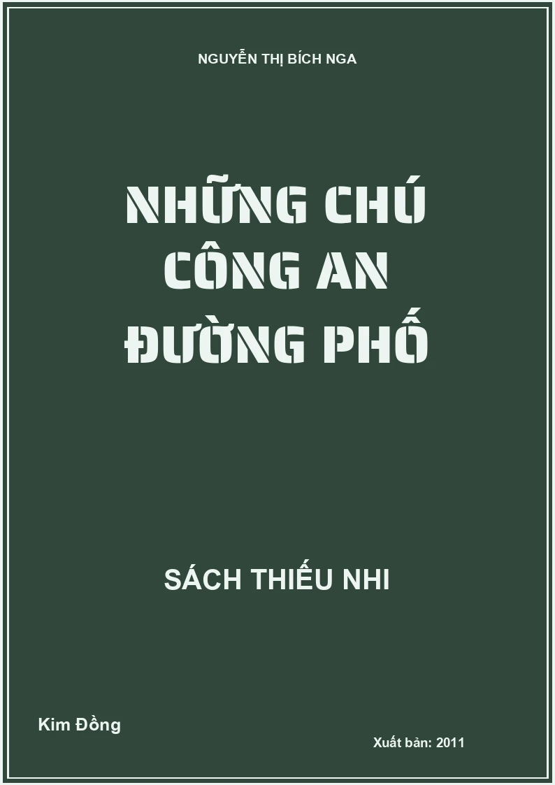 Những chú công an đường phố