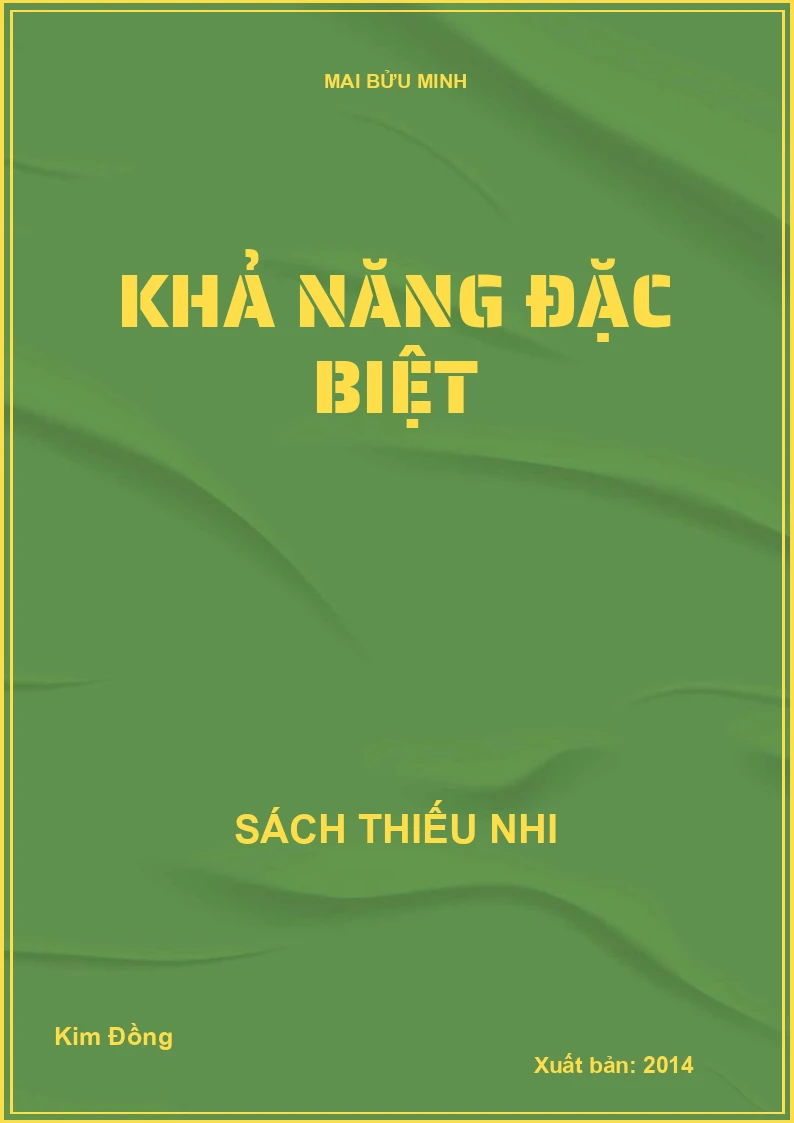 Khả năng đặc biệt
