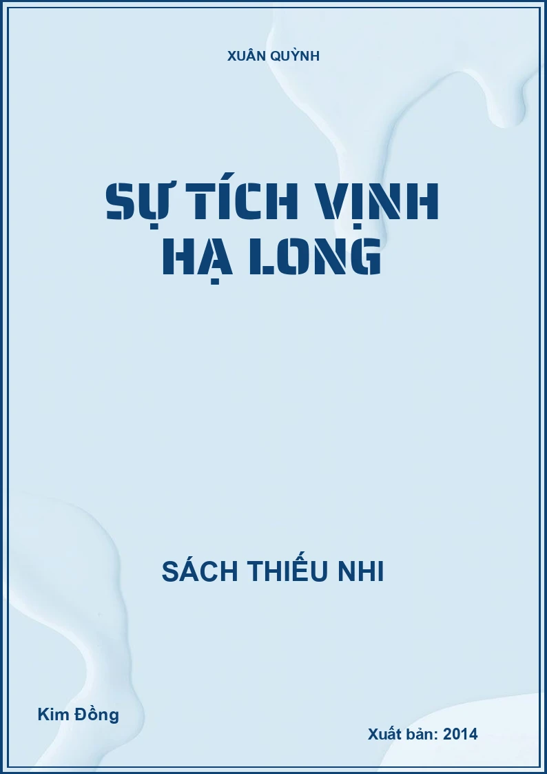 Sự tích vịnh Hạ Long