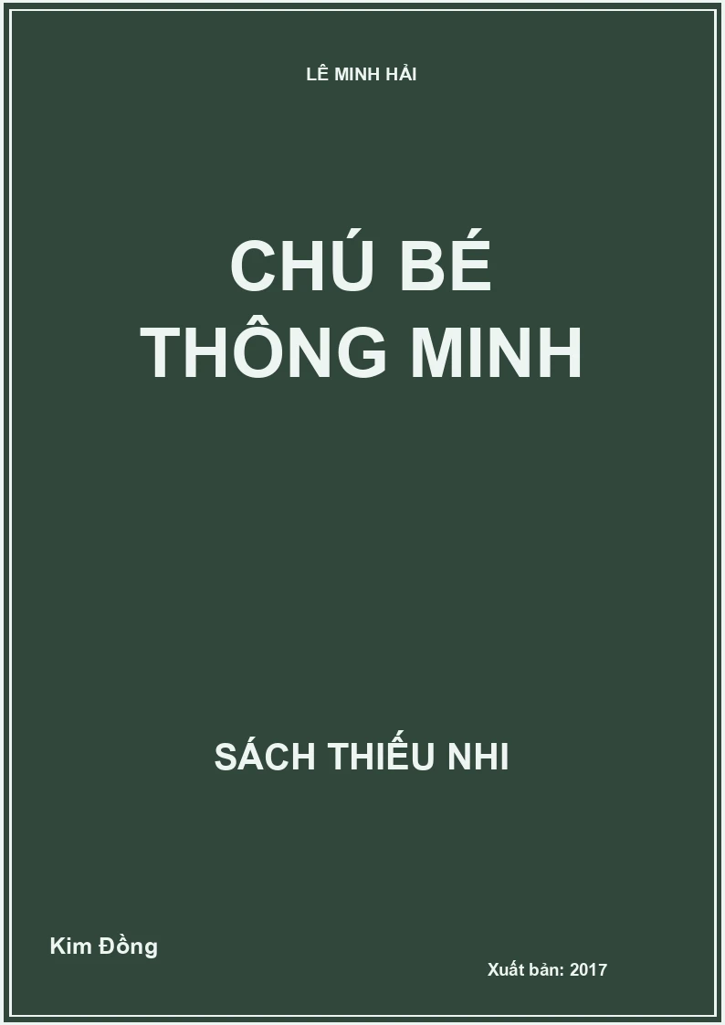 Chú bé thông minh