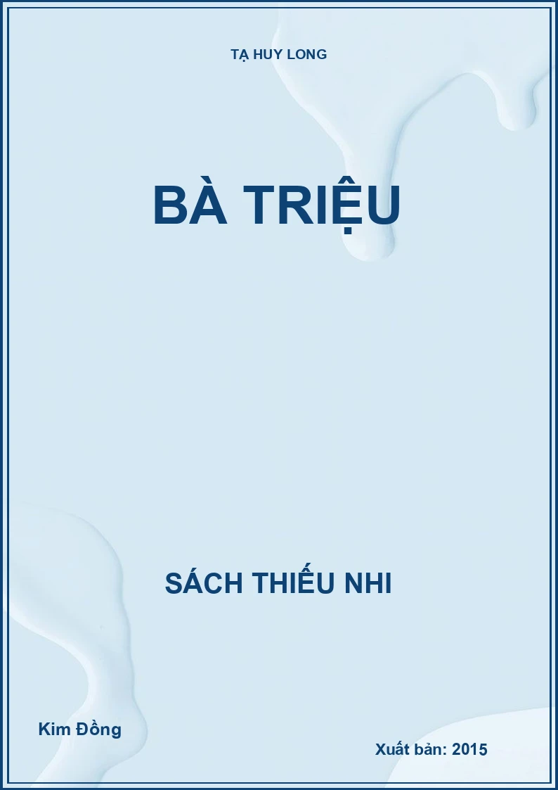Bà Triệu