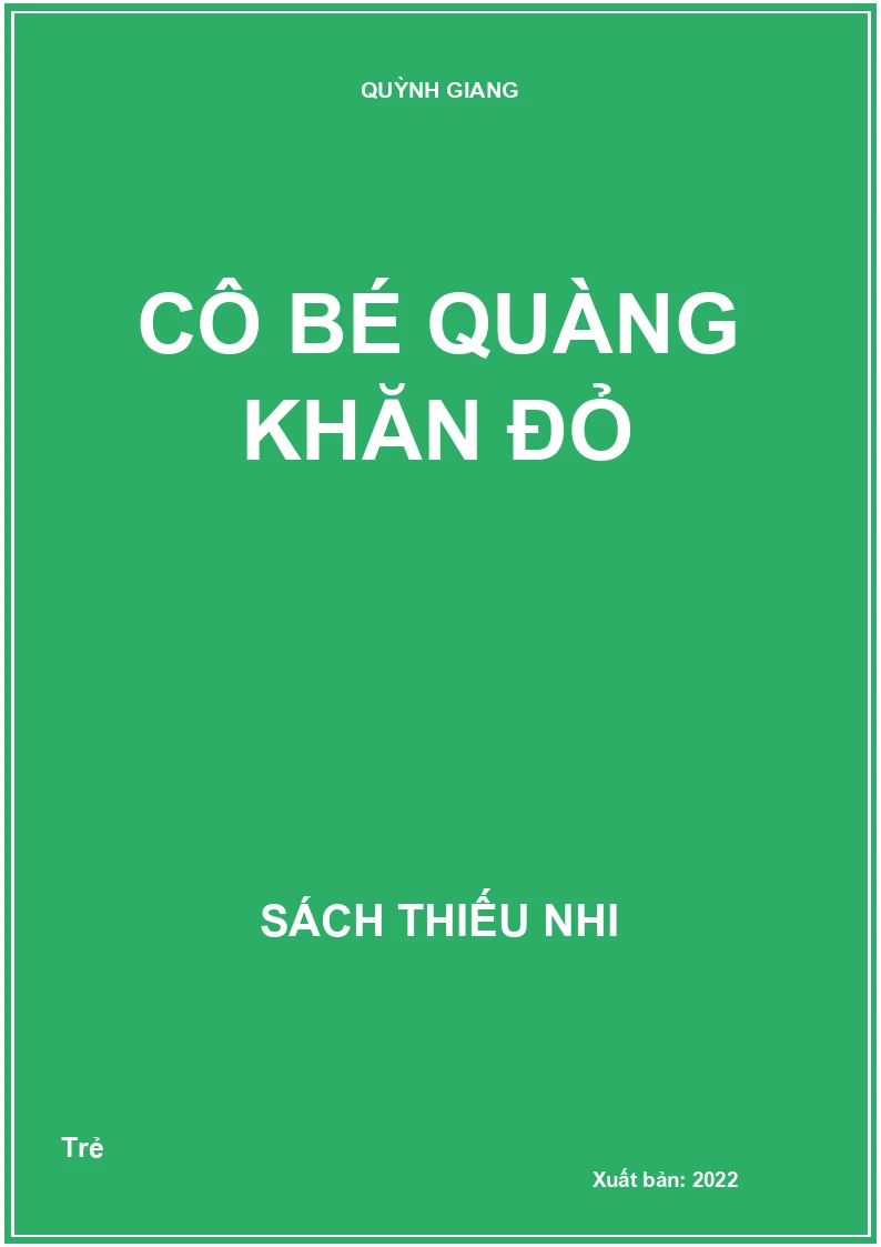Cô bé quàng khăn đỏ