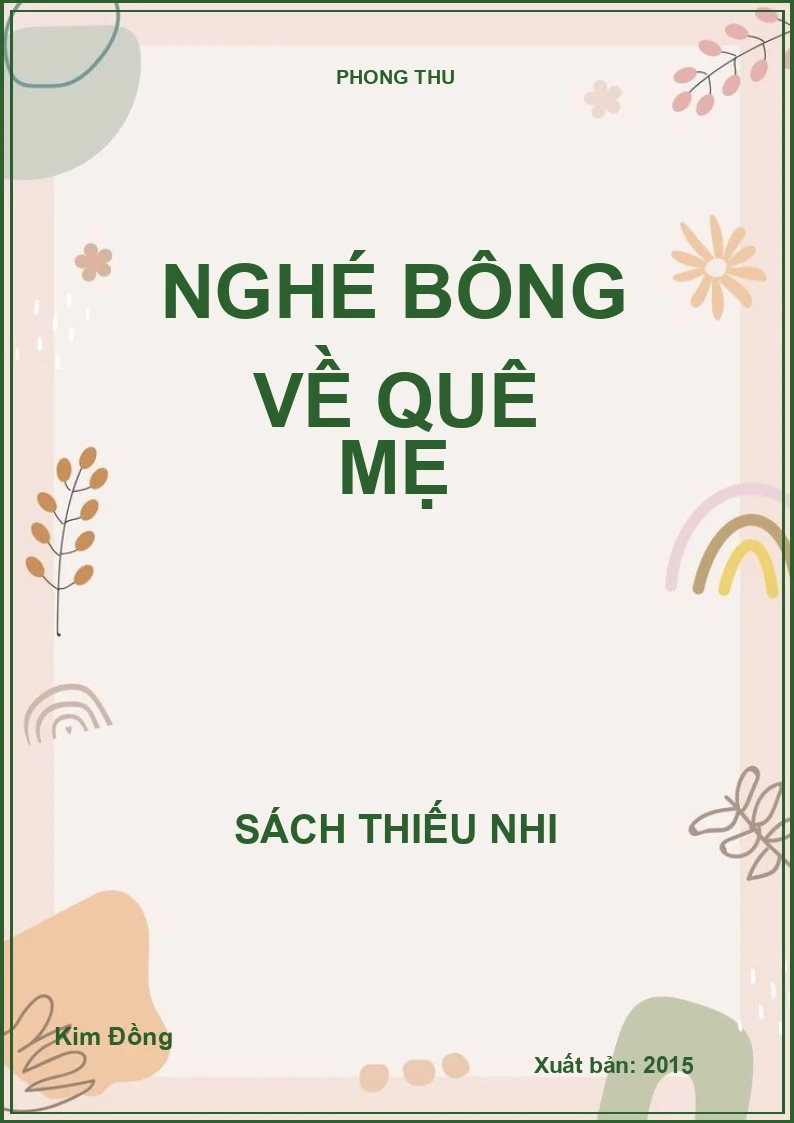 Nghé bông về quê mẹ
