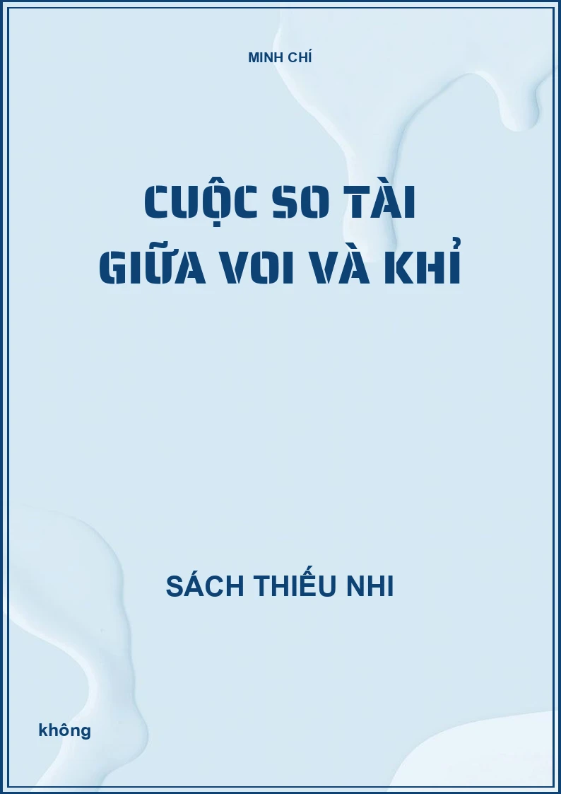Cuộc so tài giữa voi và khỉ