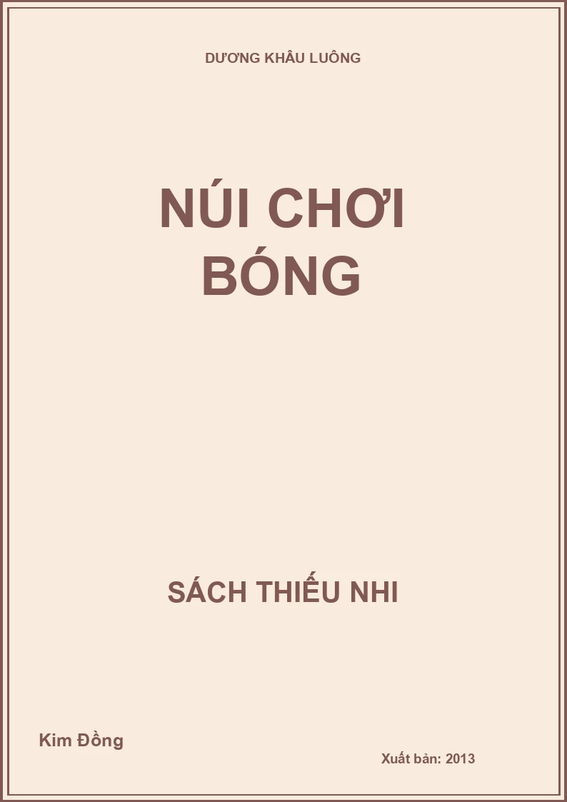 Núi chơi bóng