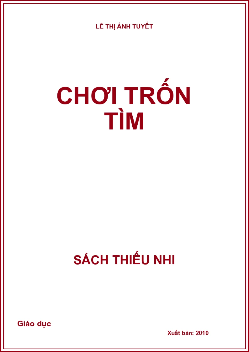 Chơi trốn tìm
