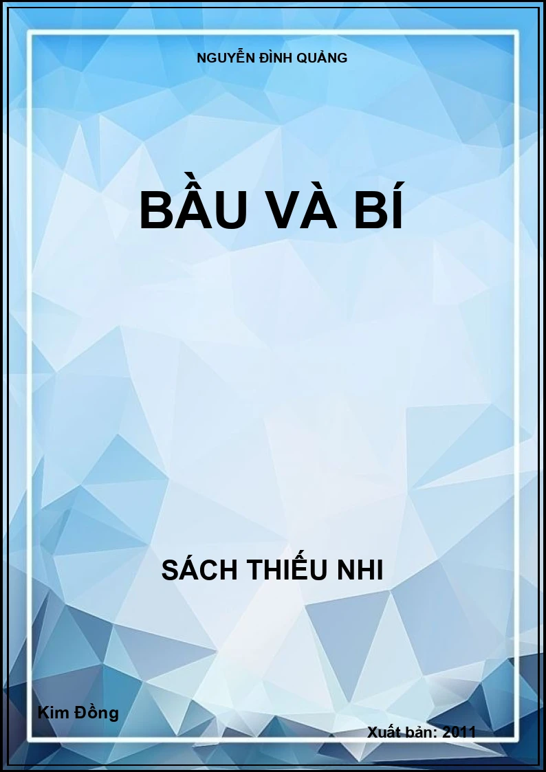 Bầu và bí