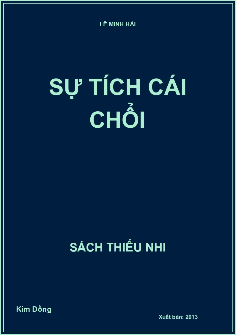 Sự tích cái chổi