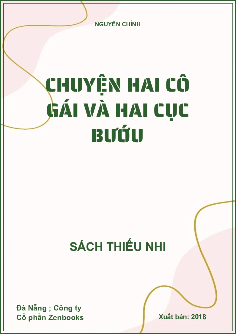 Chuyện hai cô gái và hai cục bướu