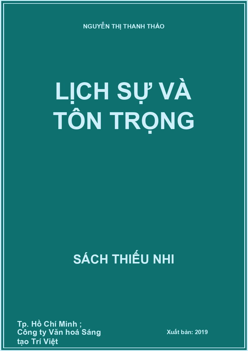 Lịch sự và tôn trọng