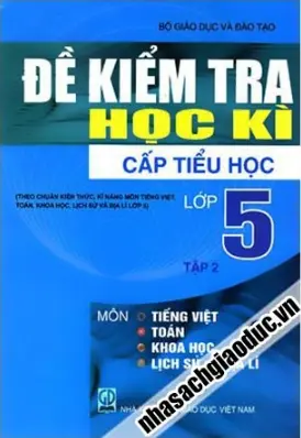 Đề kiểm tra học kì cấp tiểu học lớp 5. T.2