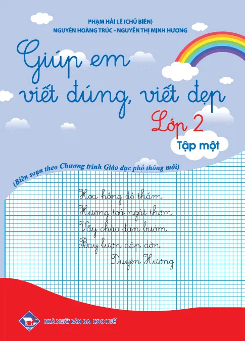 Giúp em viết chữ đẹp lớp 2. T.1