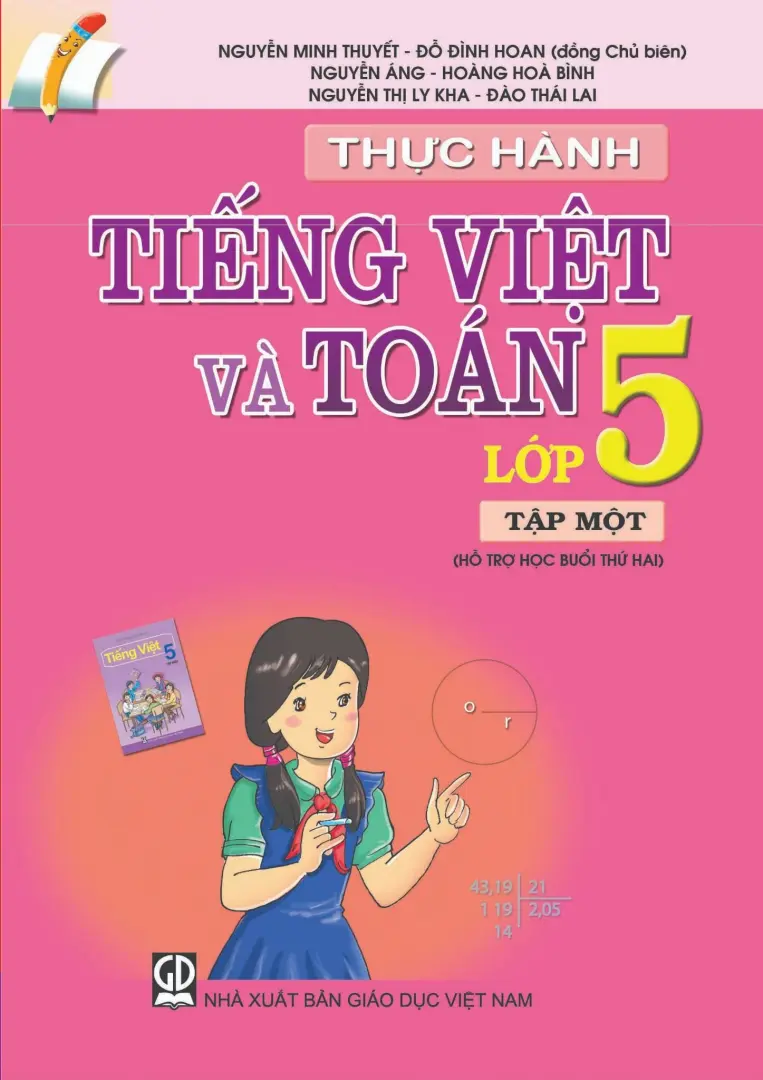 Thực hành tiếng Việt và toán lớp 5 Tập 1