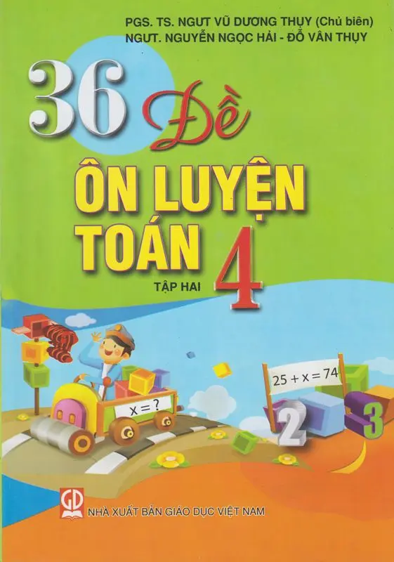 36 đề ôn luyện Toán 4 tập 2