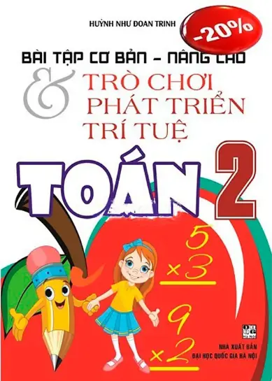 Bài tập cơ bản - nâng cao và trò chơi phát triển trí tuệ toán 2