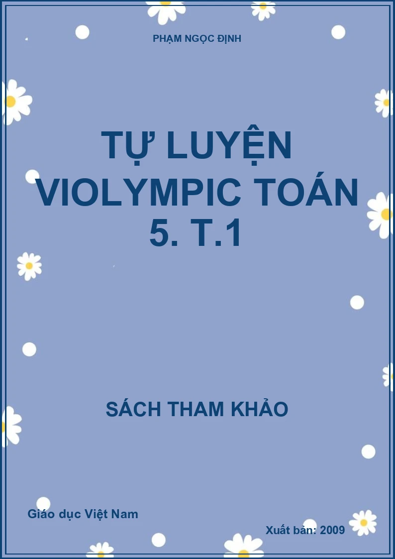 Tự luyện Violympic toán 5. T.1