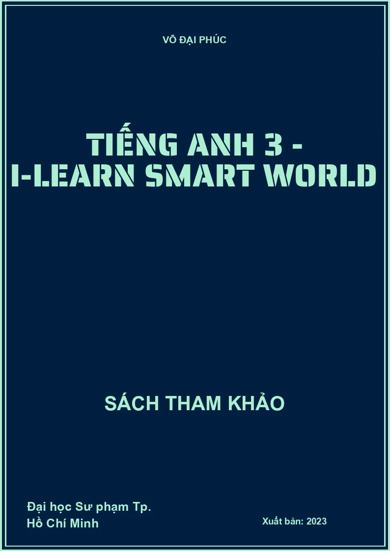 Tiếng Anh 3 - I-Learn smart world