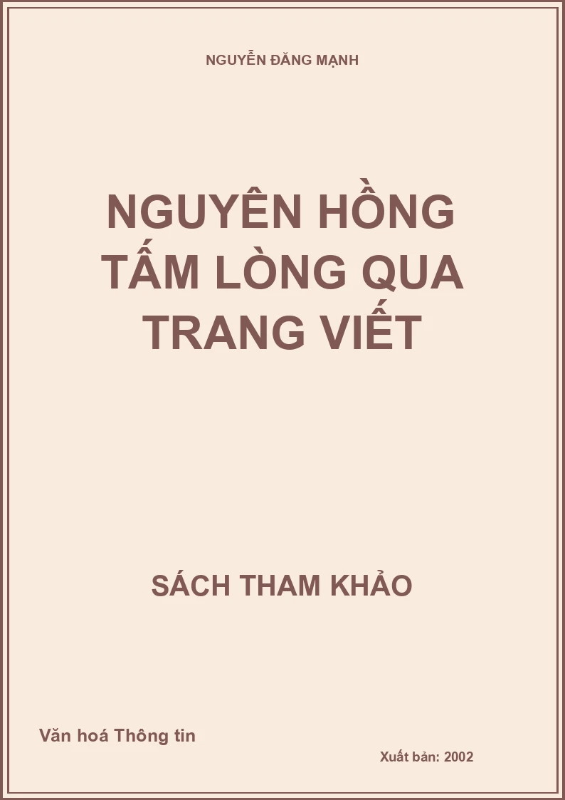 Nguyên Hồng tấm lòng qua trang viết