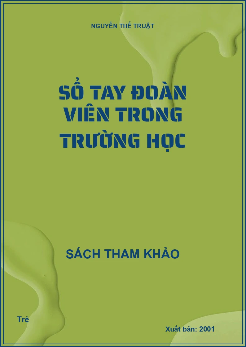 Sổ tay đoàn viên trong trường học