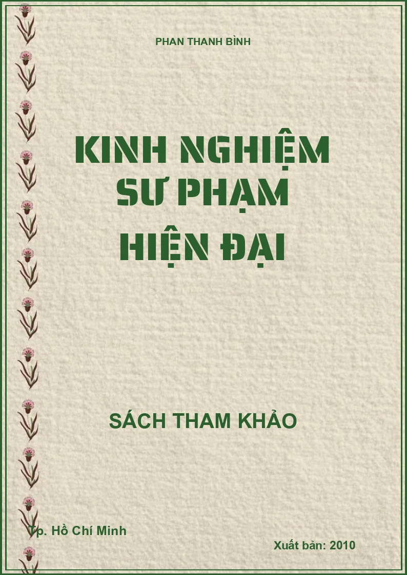 Kinh Nghiệm sư phạm hiện đại