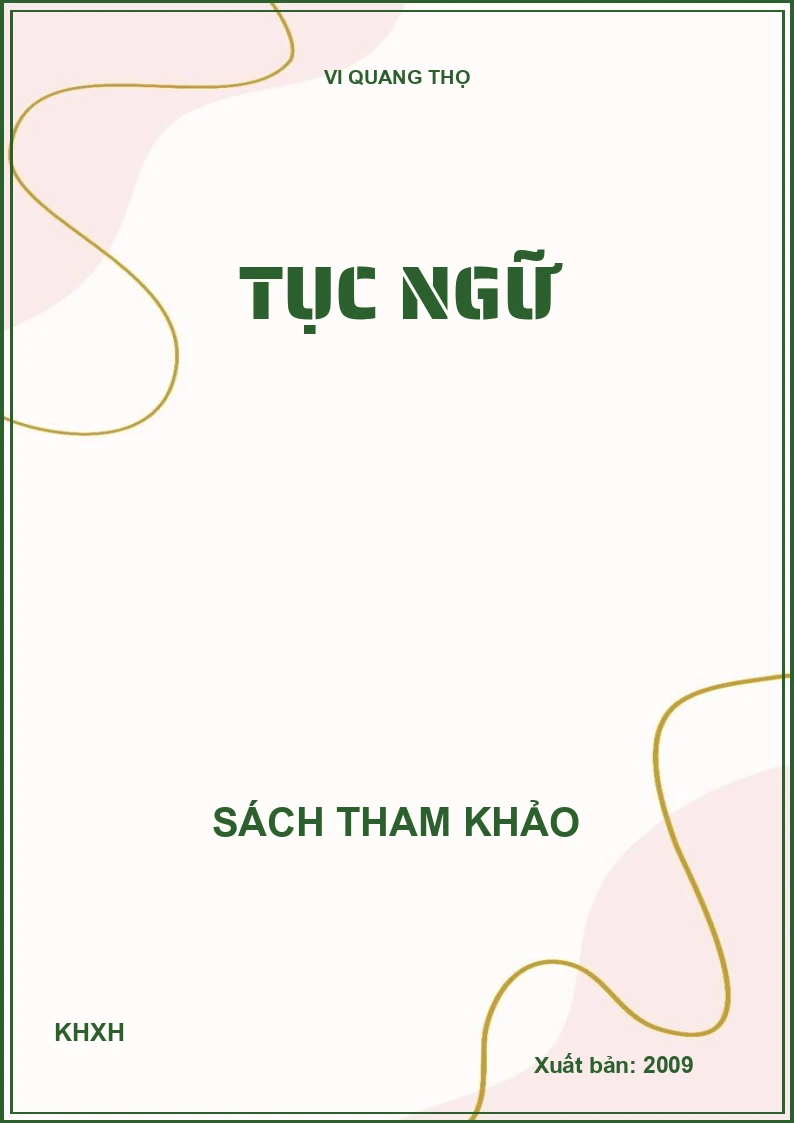 Tục ngữ