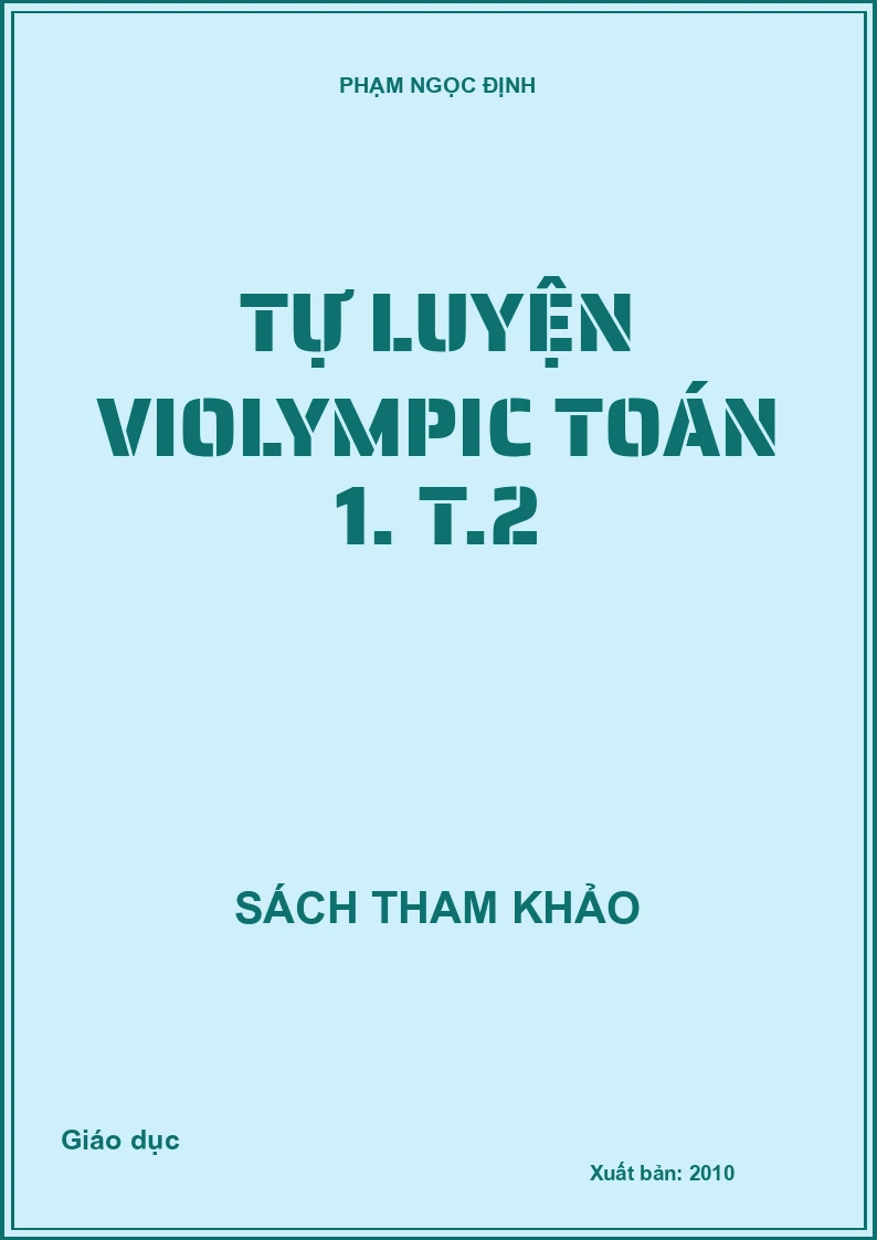 Tự luyện Violympic toán 1. T.2