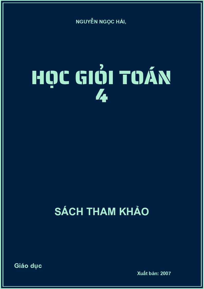 Học giỏi toán 4