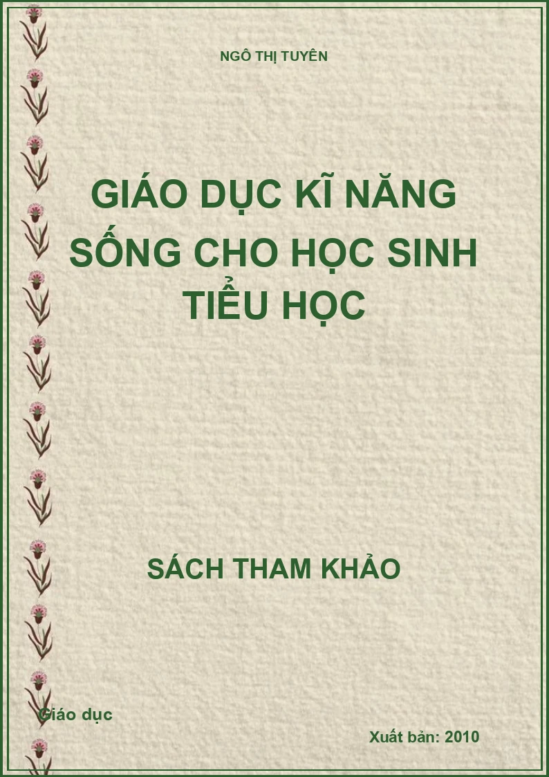 Giáo dục kĩ năng sống cho học sinh tiểu học