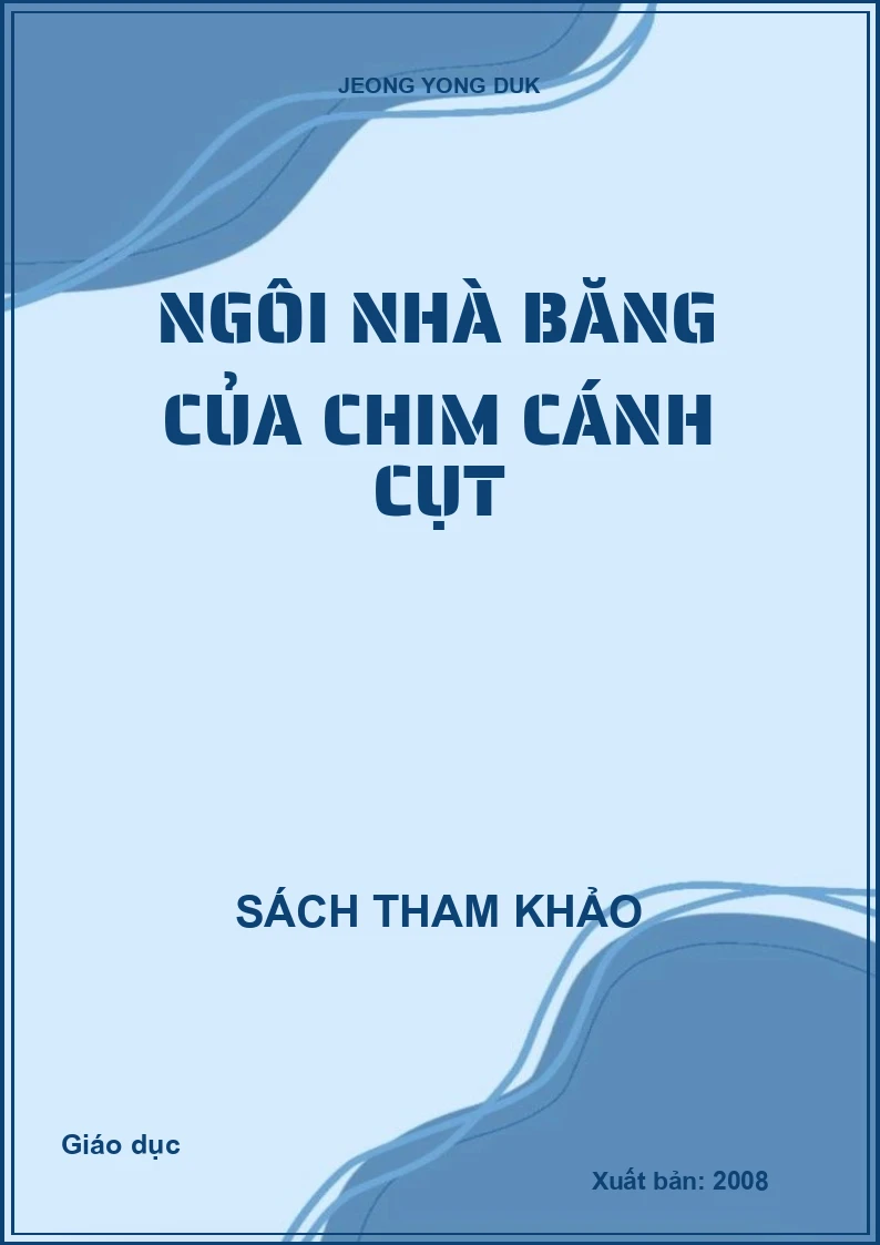 Ngôi nhà băng của chim cánh cụt