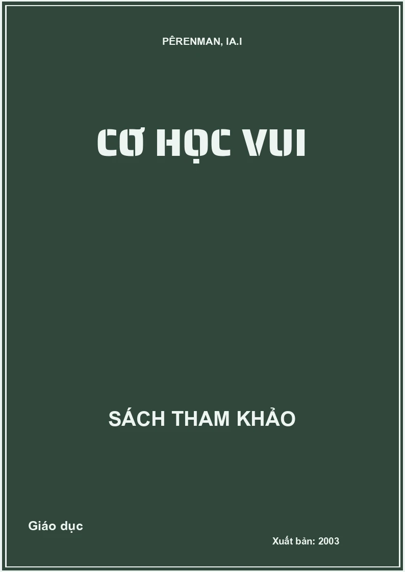 Cơ học vui
