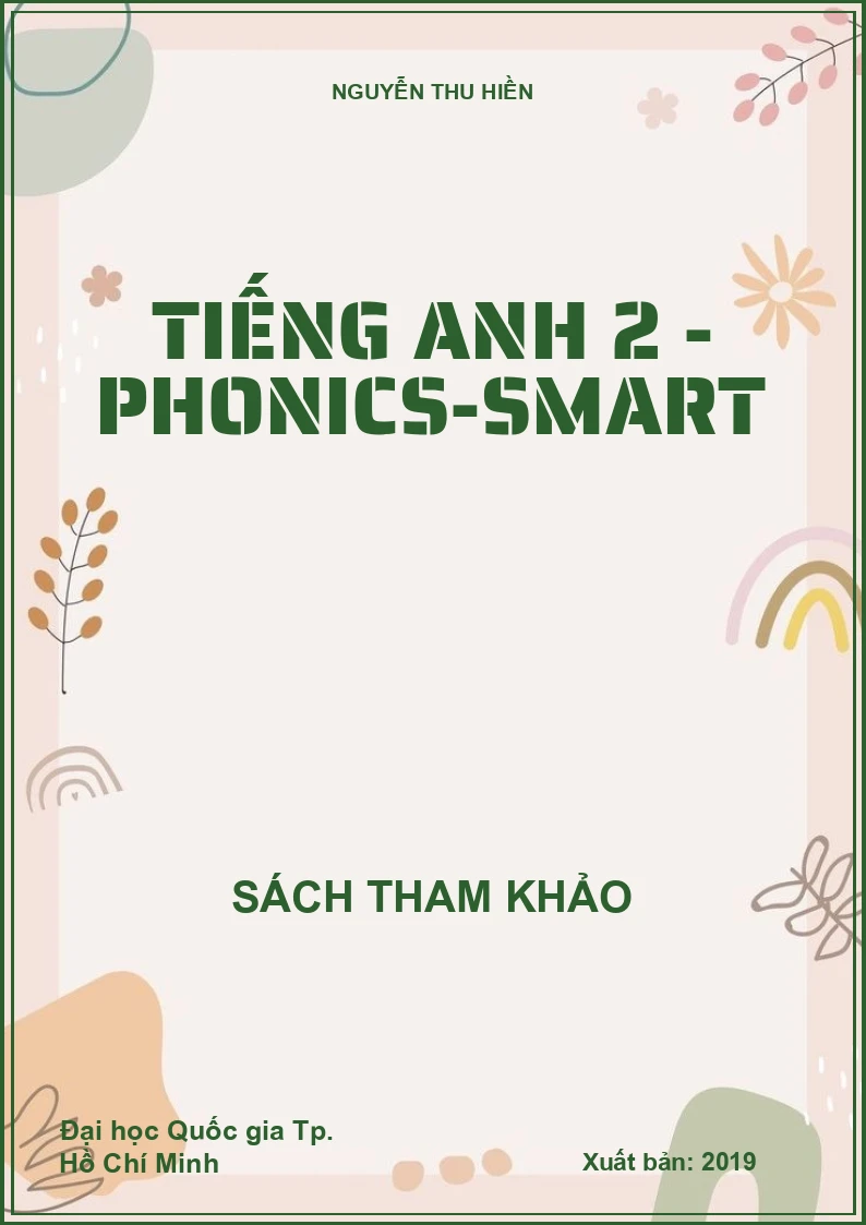 Tiếng Anh 2 - Phonics-smart