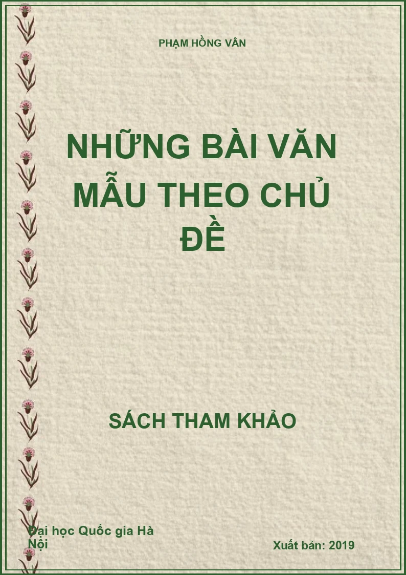 Những bài văn mẫu theo chủ đề