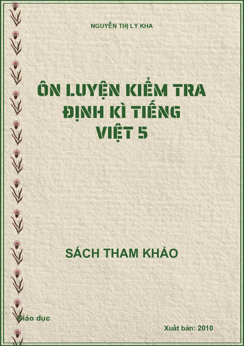 Ôn luyện kiểm tra định kì tiếng Việt 5