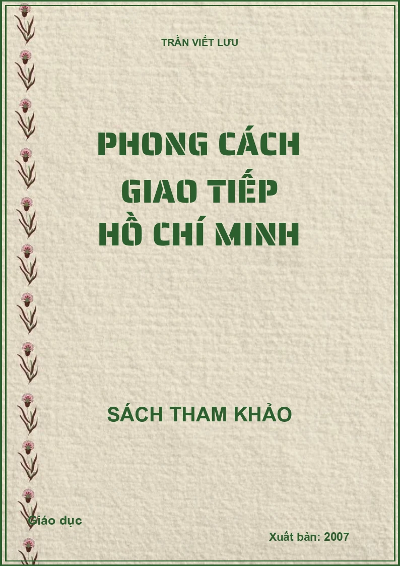 Phong cách giao tiếp Hồ Chí Minh