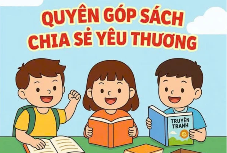 Ghi nhận kết quả đợt 1 chương trình “Quyên góp sách – Chia sẻ yêu thương”