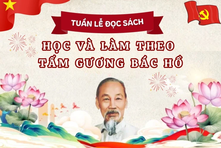 Khởi động Tuần lễ đọc sách với chủ đề "Học và làm theo tấm gương Bác Hồ"