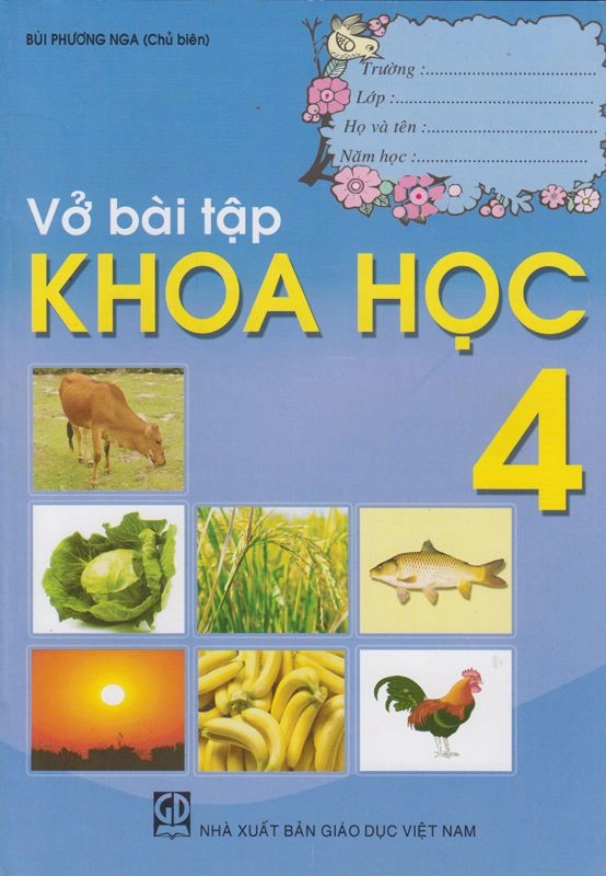 Vở Bài Tập Khoa Học 4