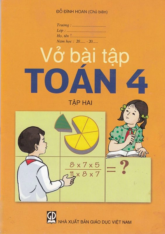 Vở Bài Tập Toán 4 Tập 2
