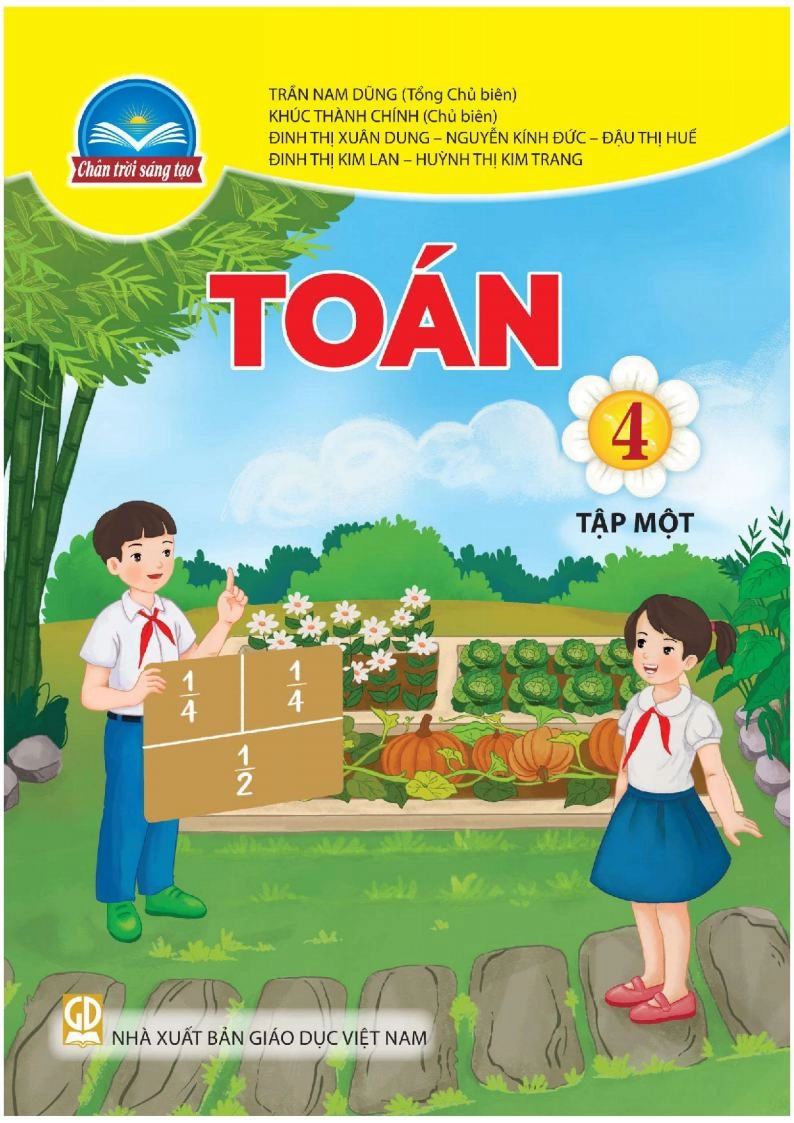 Toán 4 -Tập 1 - Chân Trời Sáng Tạo (BS)