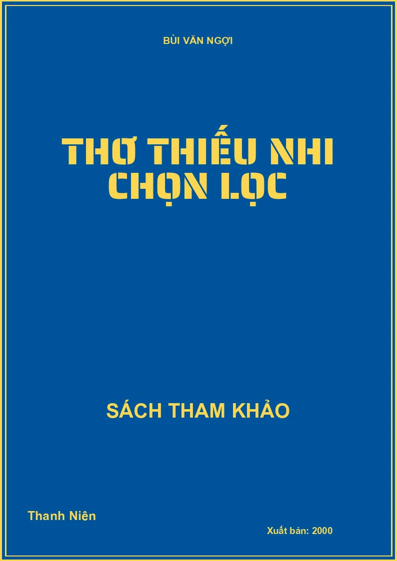 Thơ thiếu nhi chọn lọc