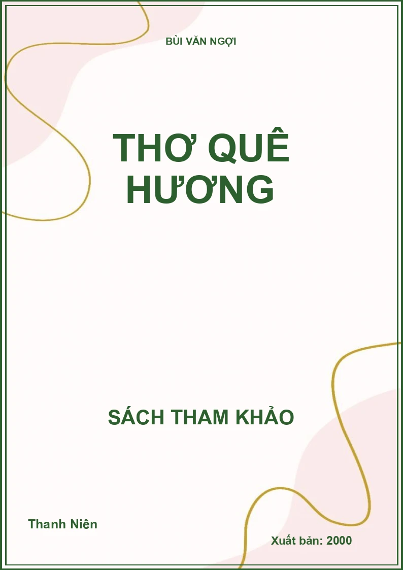 Thơ quê hương
