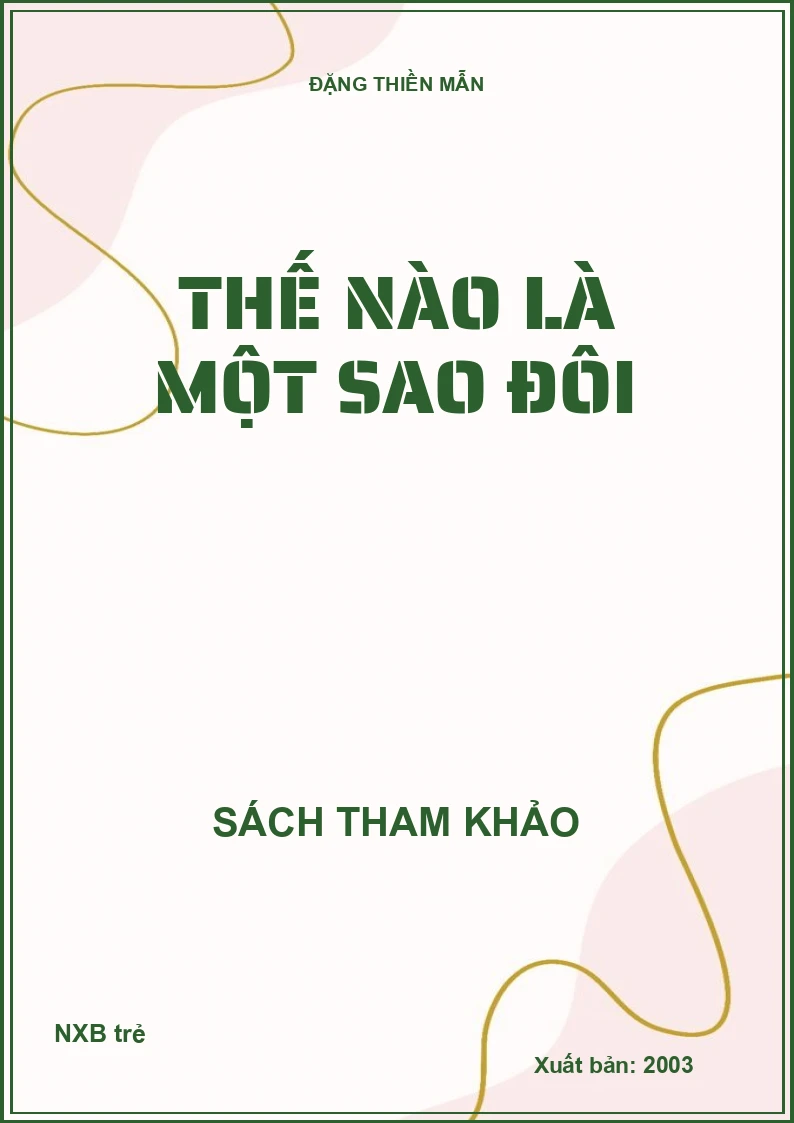 Thế nào là một sao đôi
