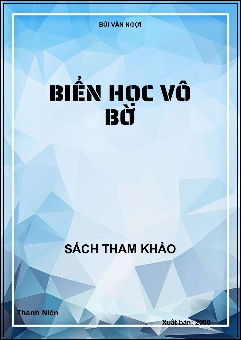 Biển học vô bờ