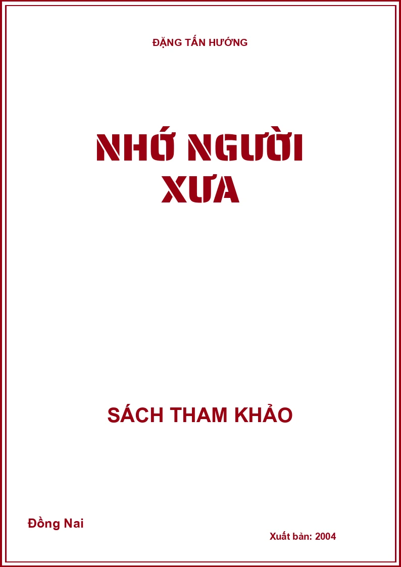Nhớ người xưa