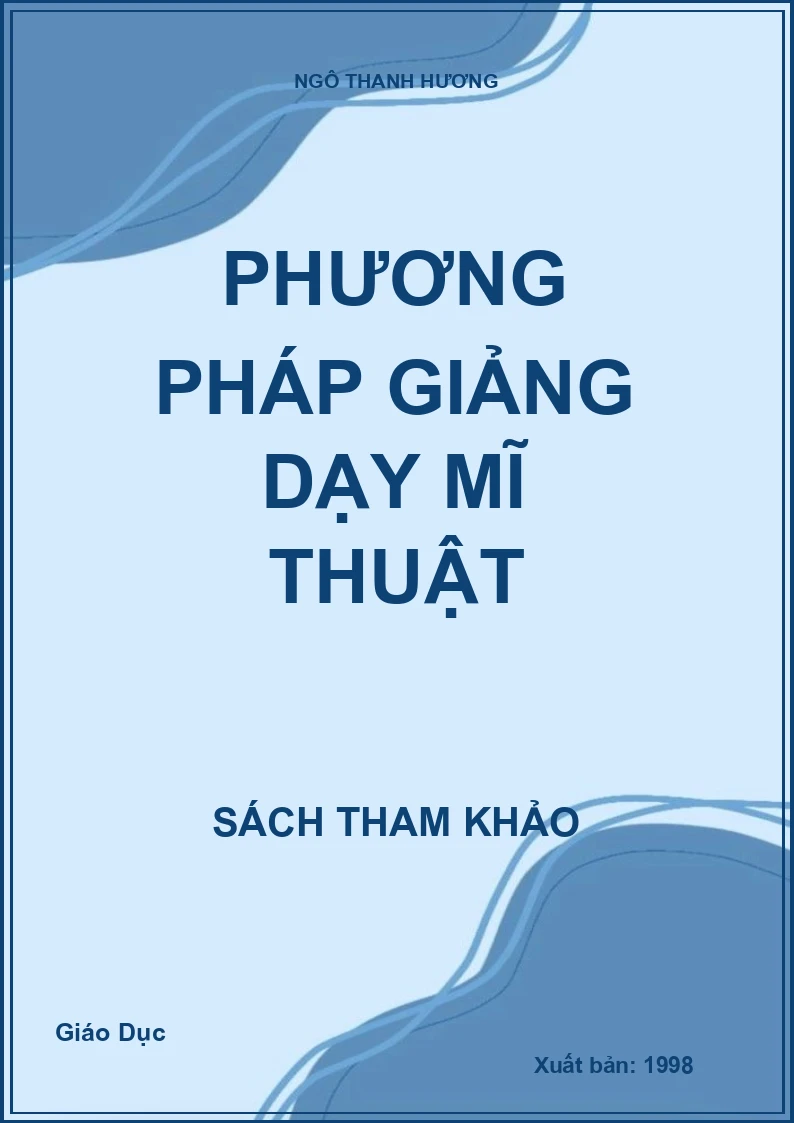 Phương pháp giảng dạy Mĩ thuật
