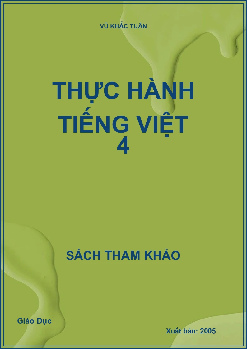 Thực hành Tiếng Việt 4