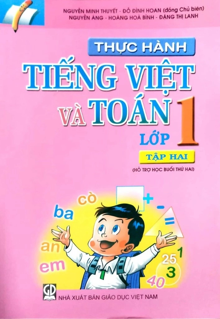 Thực hành Tiếng Việt và Toán lớp 1 tập 2