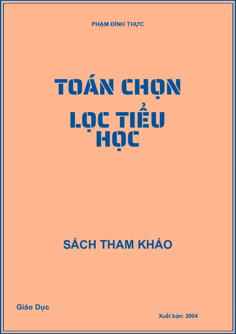 Toán Chọn Lọc Tiểu học