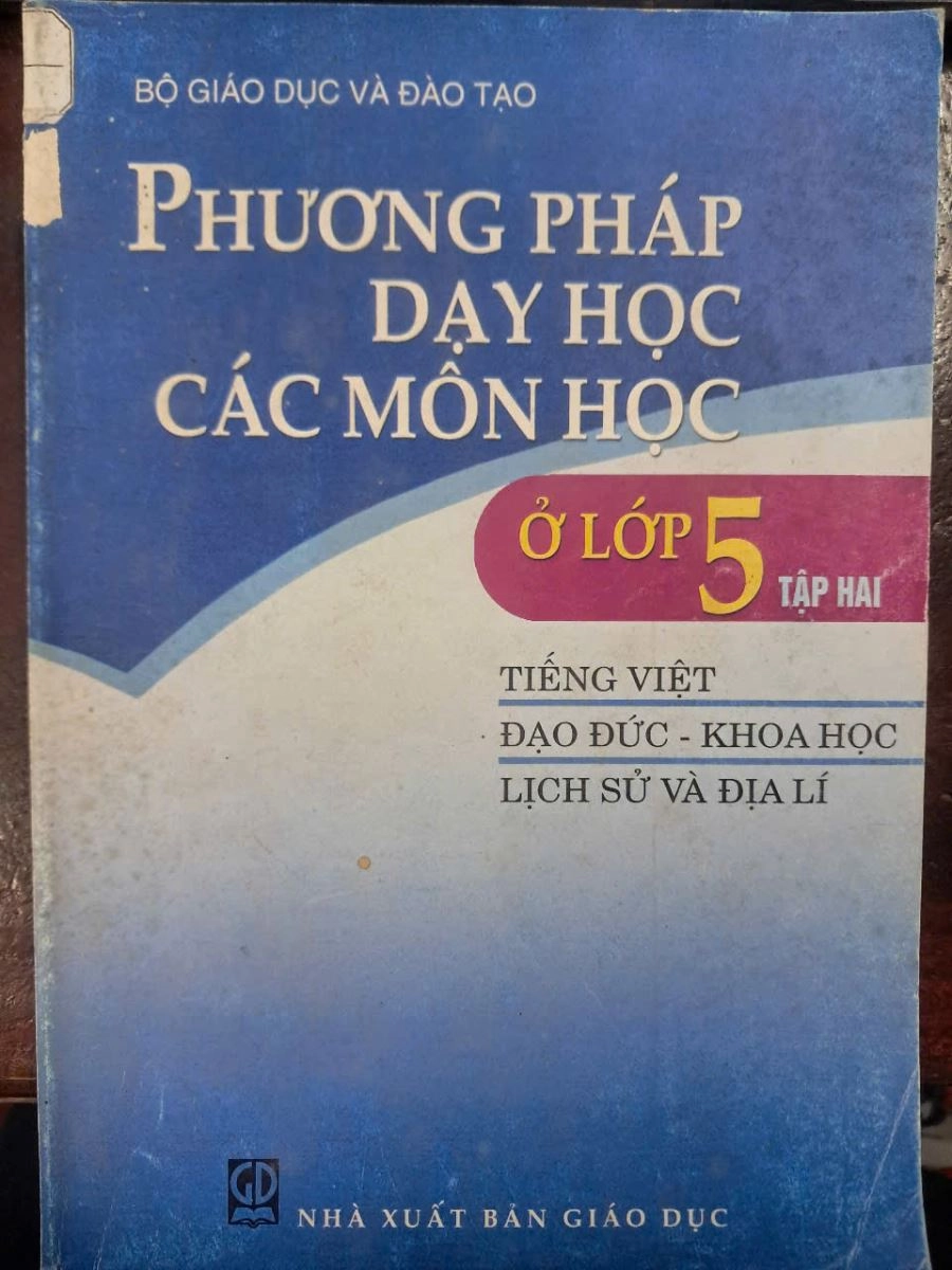 Phương pháp dạy học các môn học ở lớp 5